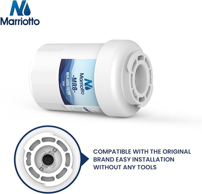 MARRIOTTO Smart Water Filters for Refrigerators NSF 42 Certified Cartridges - Image 2