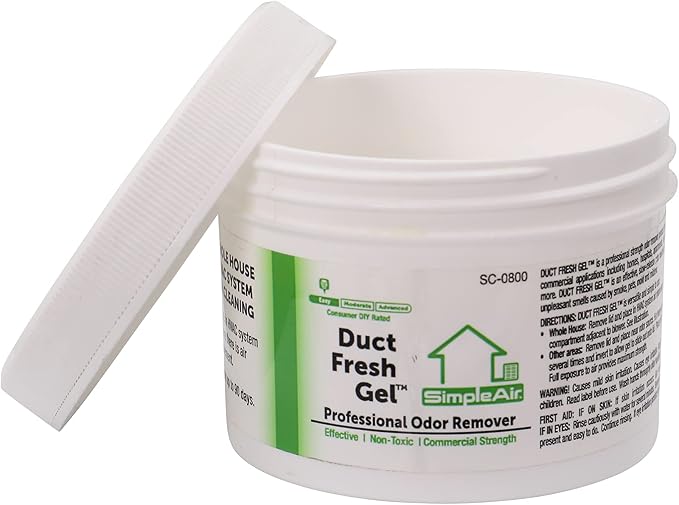 Duct Fresh Gel - HVAC Air Freshener, Deodorizer Non Toxic - Image 10