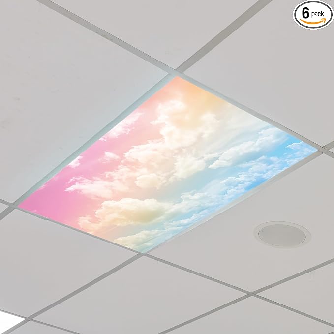 Outus Fluorescent Light Cover Classroom Lighting Cover by Outus