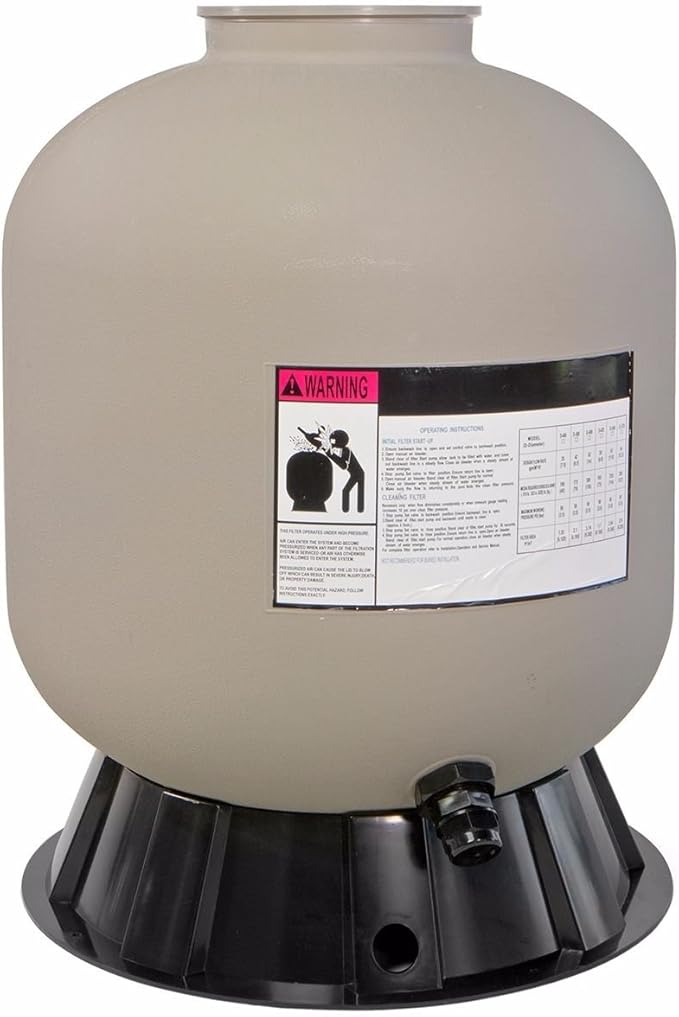 XtremepowerUS 19" Above Inground Swimming Pool Sand Filter System 7-Way - Image 5