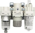 Air Combination Air Filter + Regulator + Lubricator AC AC-A AC10 AC20 AC10-M5-A by Unknown