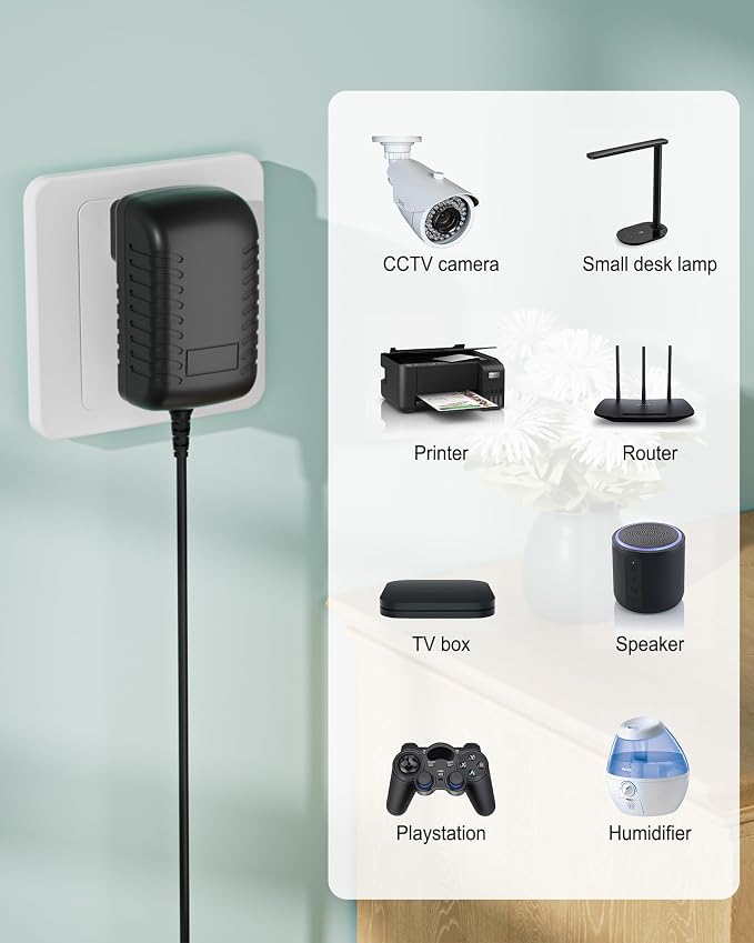 AC Adapter Compatible with AIRTOK AP0601 Air Purifier Home HEPA Filter Cleaner - Image 6