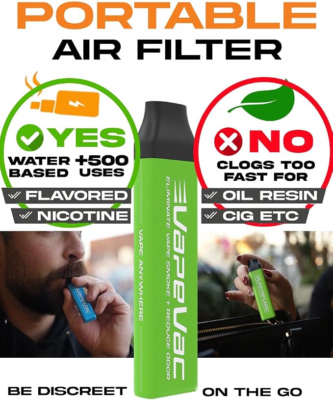 VapeVac – Pocket-Sized Personal Air Filter - Image 5