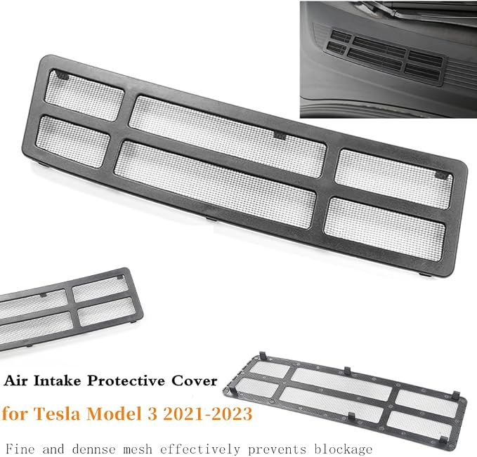 Air Intake Protective Cover for Tesla Model 3 2021-2023 Air Flow Vent Protect - Image 5