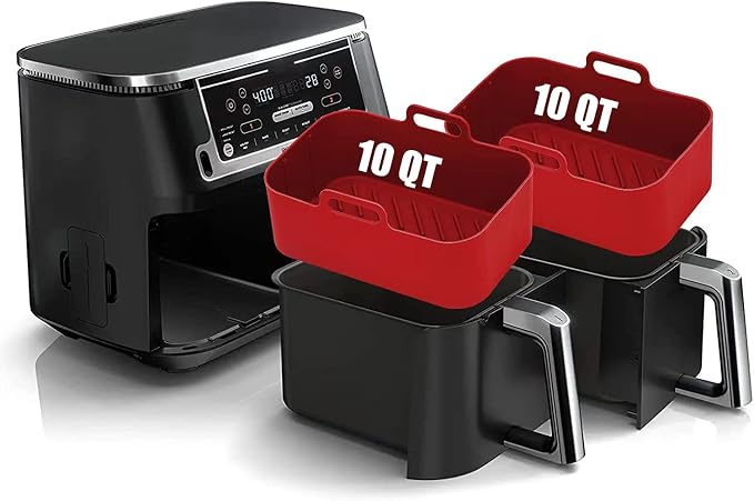 Air Fryer Silicone Liners 10 Quart by MMHOfficial