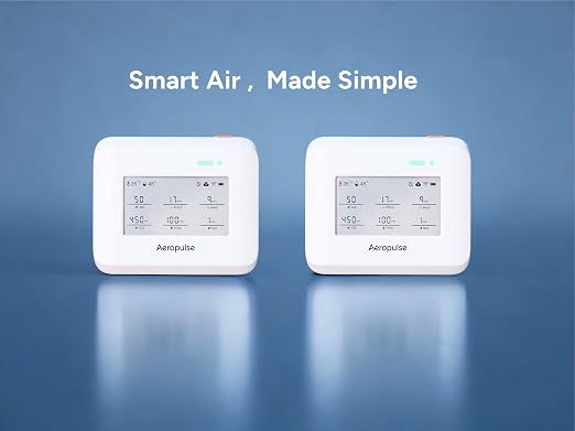 Aeropulse Indoor Air Quality Monitor | CO2, Temperature, Humidity&AirPressure| - Image 2