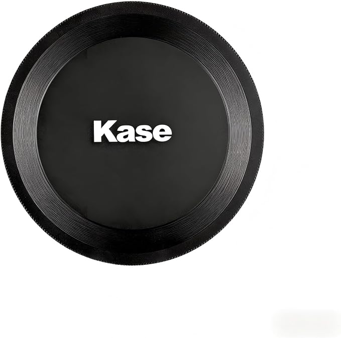 Kase 52mm Front Lens Cap, Magnetic CNC Aluminum + Optical Glass, Quick Press-On by KaseFilter