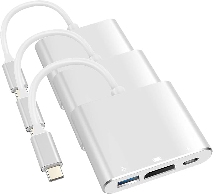 Battony USB C to HDTV Adapter USB Type C Adapter Multiport AV Converter by Battony
