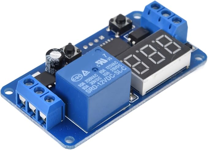 FTVOGUE 12V Time Control Switch, PCB Material, MCU Control Timer Relay Module - Image 4