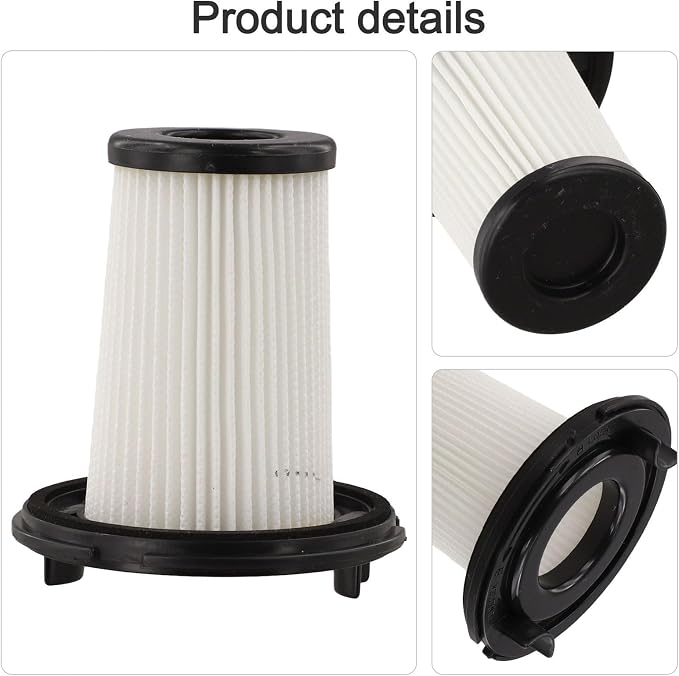 2pcs Vacuum Filter Replacement For WHALL EV-691 Cordless Vacuum Cleaner - Image 3