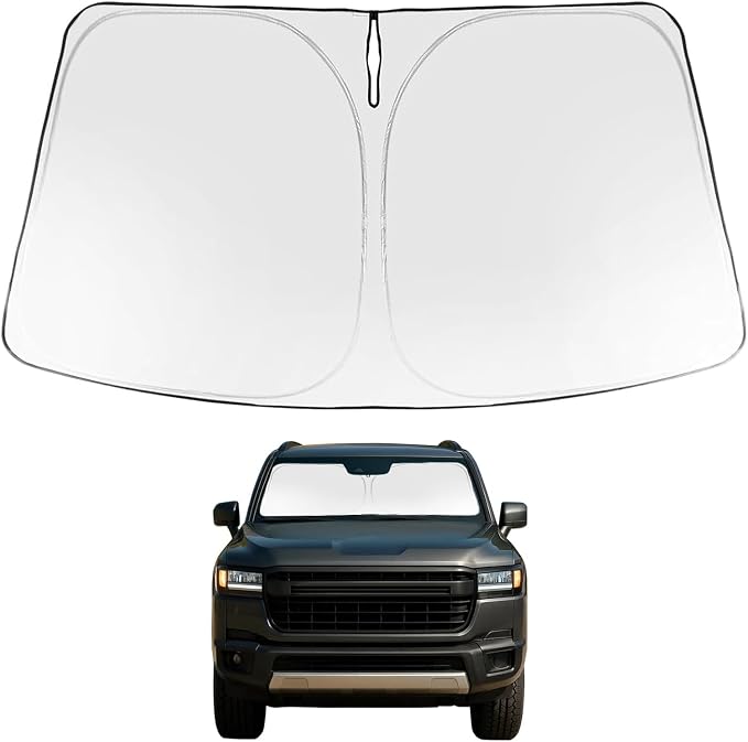 Proadsy Windshield Sun Shade for 2024 2025 2026 Toyota Land Cruiser SUV by Proadsy