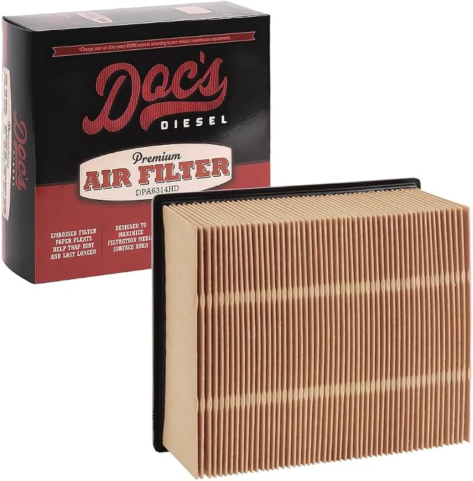 DOC'S DIESEL Compatible with Ram 6.7L Cummins Air Filter 2007-2023 | Replaces - Image 2