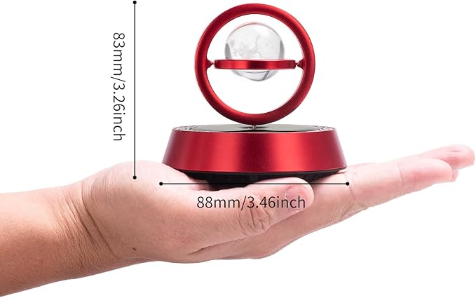 Kwak’s Solar-Powered Rotating Car Aromatherapy Auto-Spinning Ornament - Image 2