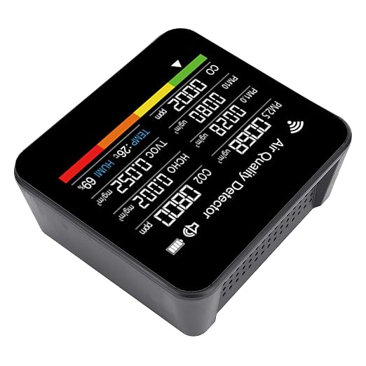 Yctze Air Quality Analyzer, Connection Digital Display Environmental Monitor - Image 4