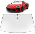 Proadsy Windshield Sun Shade for Chevrolet Corvette 2020-2026 Foldable Front by Proadsy