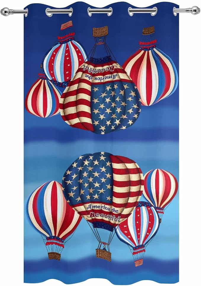 Independence Day Waterproof Outdoor Curtains - Image 2