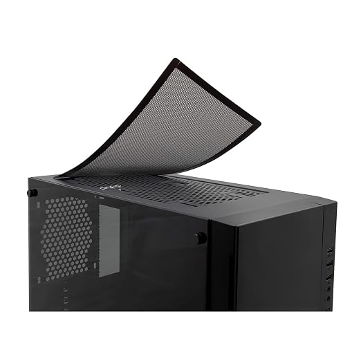280x140mm Magnetic PC Case Filter, 2 Pack PVC Mesh 0.8mm | 0.8mm ultra-fine - Image 3
