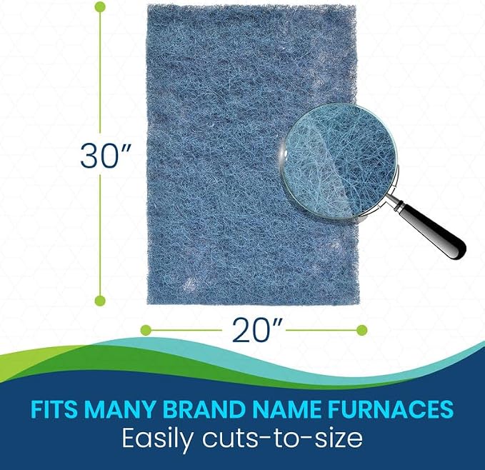 Natural Fiber Hog Hair Furnace Door Filter - Image 2