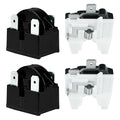 3-Pin PTC Relay and Overload Kit 2 Sets Refrigerator Starter/Start QP2-4R7 4.7 by BMIROAMDFE