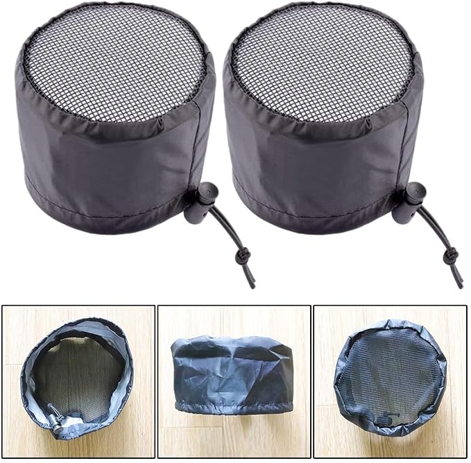 FABULETTA 2Pcs Grow Tent Vent Cover Set 4in 6in 8in Waterproof Oxford Cloth - Image 4