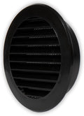 Vent Systems 4'' Inch Black Soffit Vent Cover by VentSystems