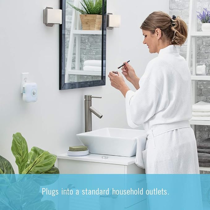 Homedics TotalClean Personal UV-C Plug-In Air Sanitizer – Small Air Purifier - Image 5