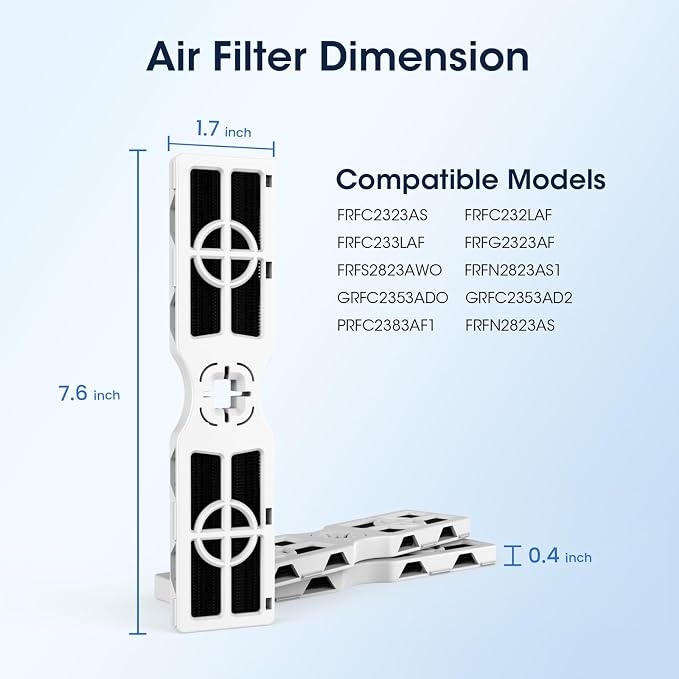 GLACIER FRESH Replacement for Frigidaire FRGPAAF2 PureAir AF-2 Refrigerator Air - Image 5