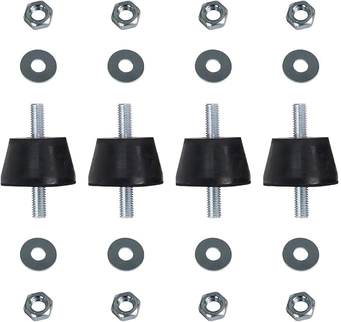 Daisypower Air Conditioner Rubber Anti-Vibration Mounts Pad, Shock Absorbing - Image 5