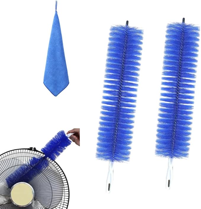 Bendable Microfiber Head Dust Remover, Air Conditioner Vents, Cars，biue+Blue by Unknown
