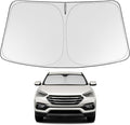 Proadsy 2026 Upgrade Windshield Sun Shade Custom Fit 2013-2018 Santa Foldable by Proadsy