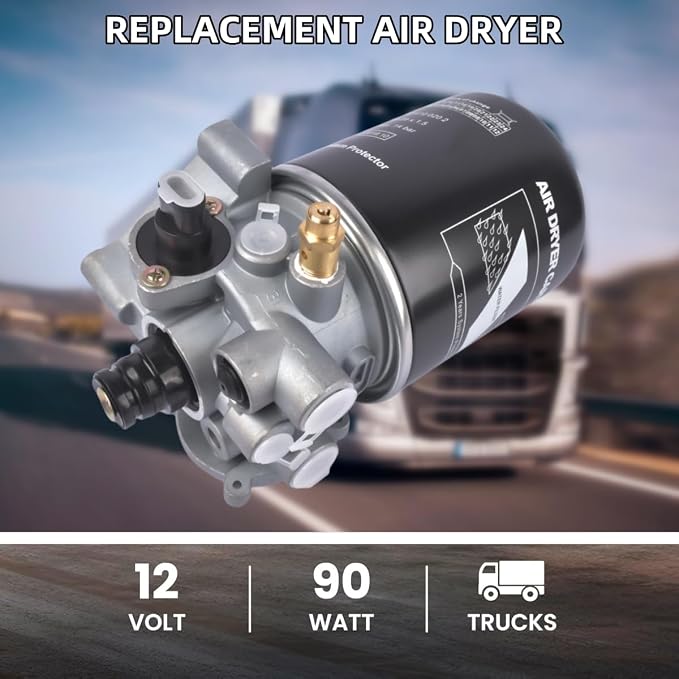 12 Volt Air Dryer Replacement for Meritor Wabco System Saver 1200 Series 955205 - Image 2