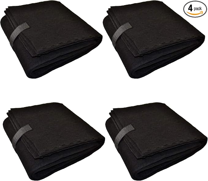CFS Pack of 4, Universal Cut to Fit Carbon Pre-Filter Pad Roll by CompleteFiltrationServices