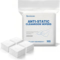 Anti-Static Microfiber Wipes 4"x4" Lint Free Cloths Reusable Special ESD by Synvicovan