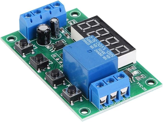 Programmable Timer Relay Module 5V 12V 24V Multifunction Time Delay Switch - Image 3