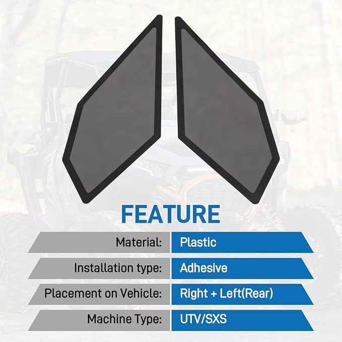 Air Intake Screen Vent Cover for Polaris RZR PRO Turbo R XP 4 2021-2024 2 PCS - Image 3