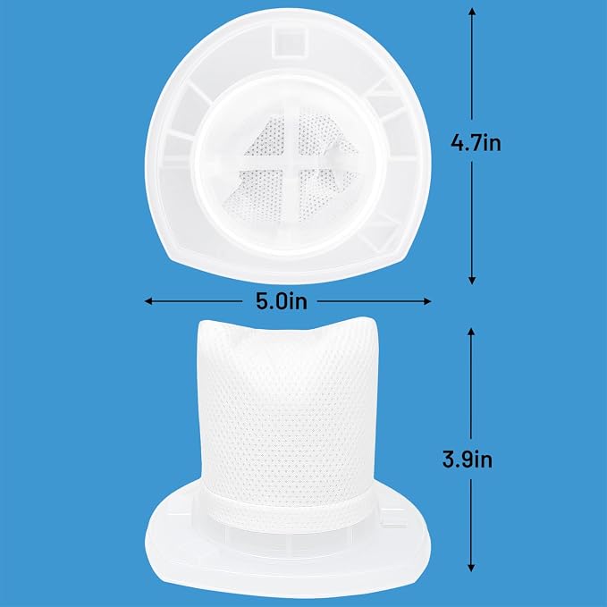 4 Pack Filter Replacement for Black and Decker AdvancedClean Cordless Handheld - Image 3