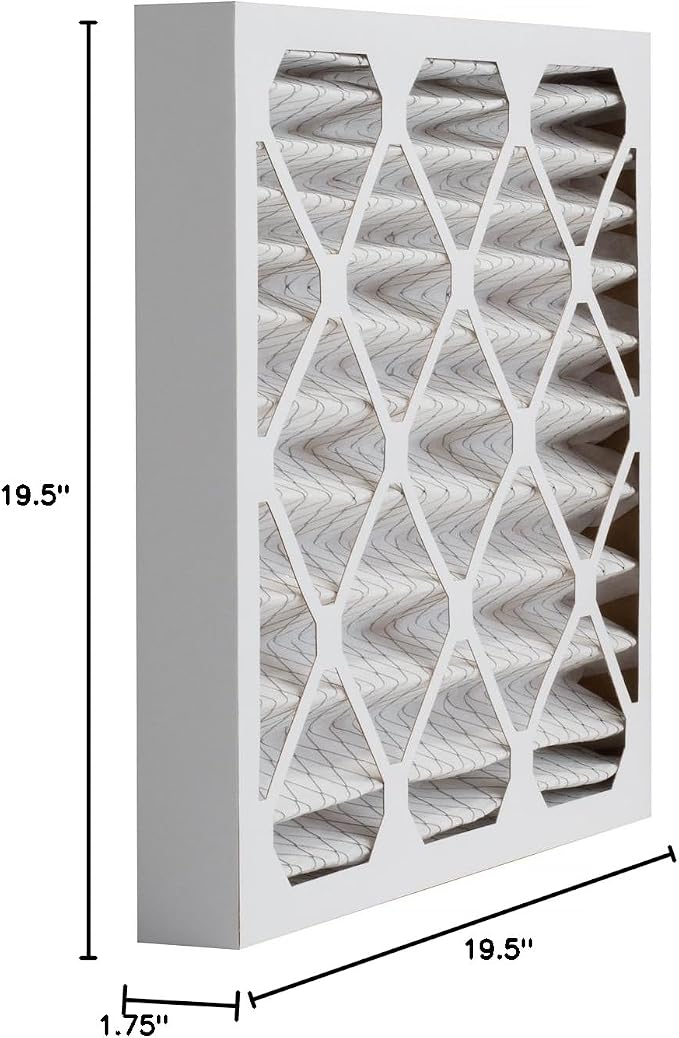 Aerostar 20x25x2 MERV 8, Pleated Air Filter, Box of 6, Made in the USA - Image 6