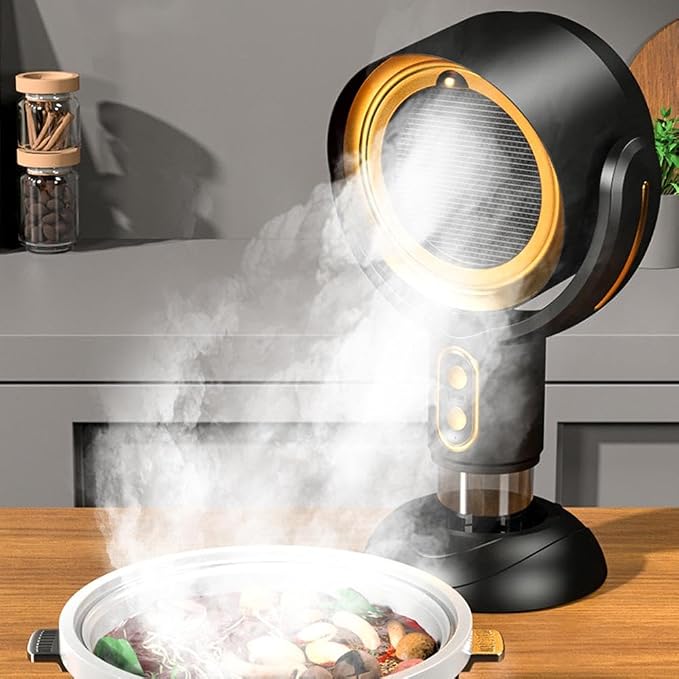 Smoke Fan for Indoor Smoking, High Fan Air Purifier and Odor Eliminator - Image 5