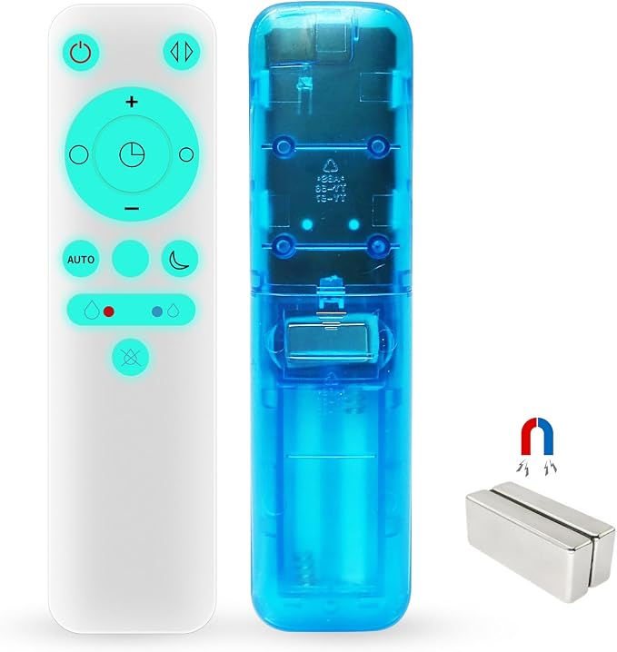 Upgrade Glowing Remote Control Replacement No Setup by LUNOAOA