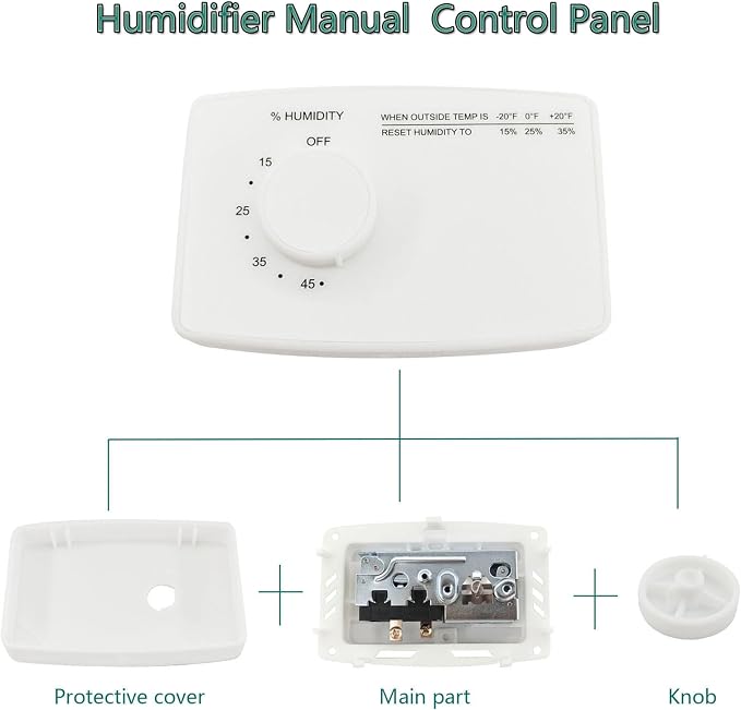 Humidistat Switch 4655, Manual Digital Control - Image 3