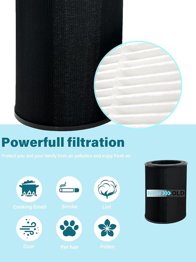 2-Pack Replacement Air Filter Compatible - Image 3