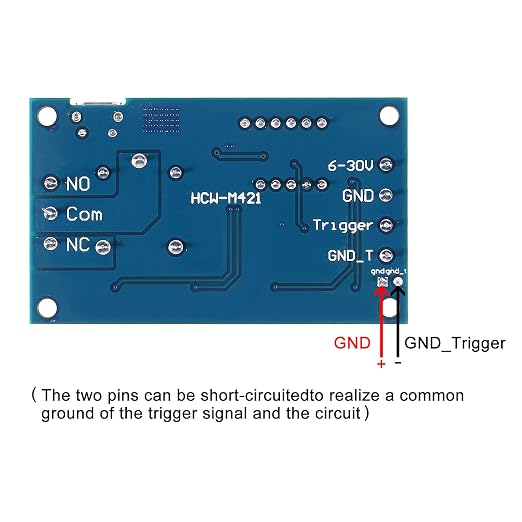 4pcs DC 6-30V Timer Relay Programmable Delay Relay Module Cycle Timer - Image 6
