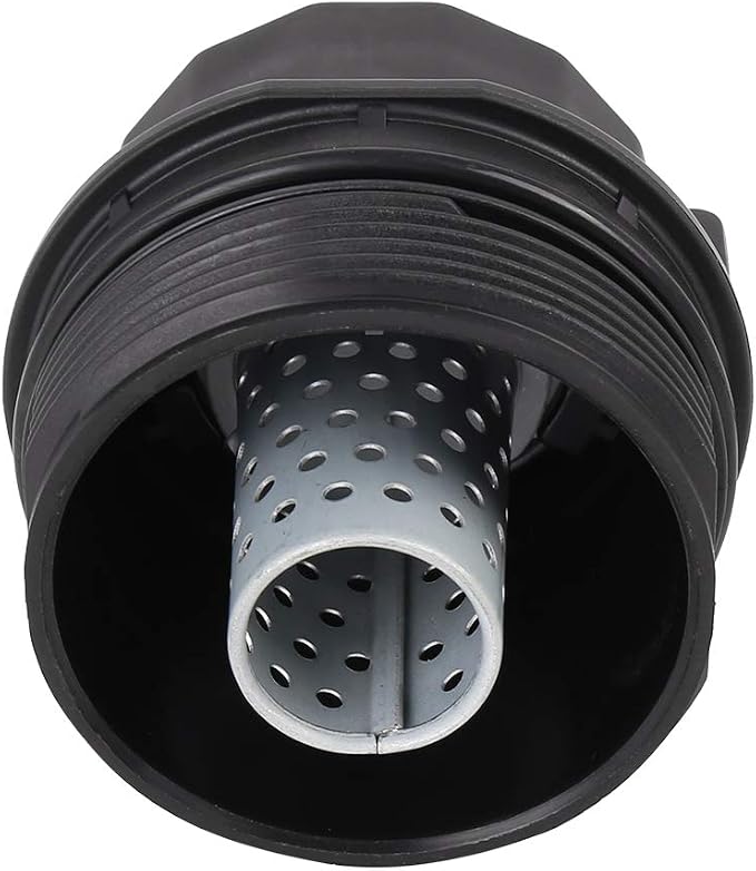 X AUTOHAUX Black Car Oil Engine Filter Housing Cap Cover Assembly 15620-36020 - Image 7