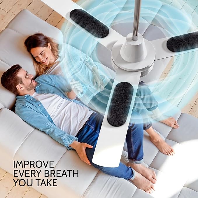 Ceiling Fan Filters for Blades 5-Pack Set Air Filters - Image 5