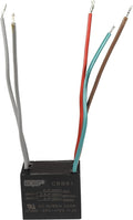 HQRP Capacitor Compatible with Harbor Breeze Ceiling Fan 4uf+2.5uf+4uf 5-Wire by HQRP