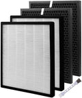 for LEVOIT LV-PUR131 Air Purifier Replacement Filter | 2 Filters & 2 True by Tablenco