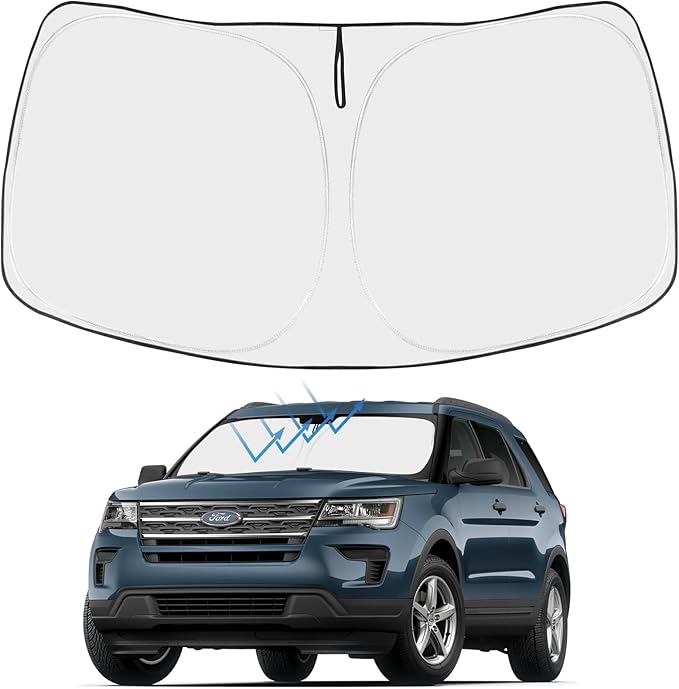 Proadsy 2026 Upgrade Front Windshield Sun Shade Foldable Sunshade Protector by Proadsy