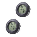 2-Pack Mini Hygrometer Thermometer Fahrenheit or Celsius Meter Digital LCD by BuynowonVeanic