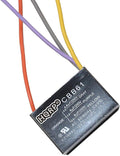HQRP Capacitor сompatible with Harbor Breeze Ceiling Fan 4.8uf+6uf+6uf 4-Wire by HQRP