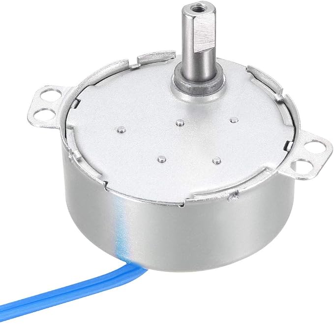 uxcell Synchronous Motor AC 100-127V 4-5RMP 50-60Hz 4W Double Flat Shaft CW/CCW by uxcell